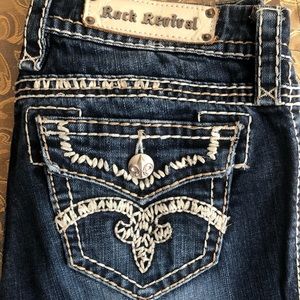 Rock Revival Jenna Boot Jeans size 27